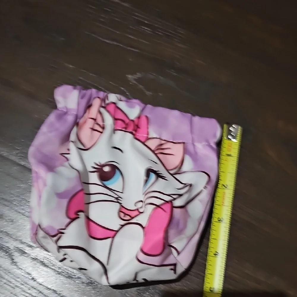 Marie Cat Pouch - Pink and Purple
